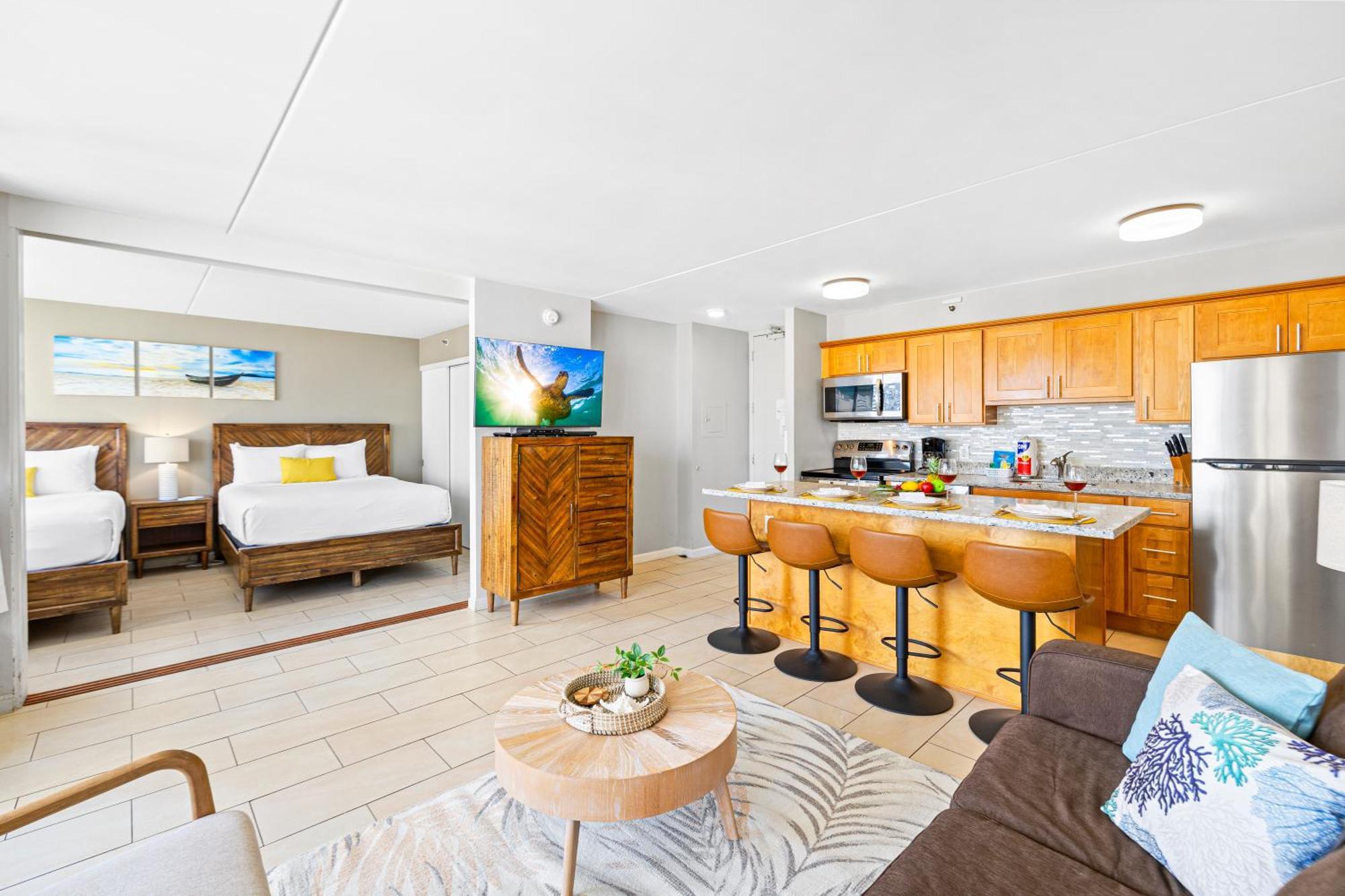 Great Ocean View Condo, Near Beach With Free Parking! Гонолулу Екстер'єр фото